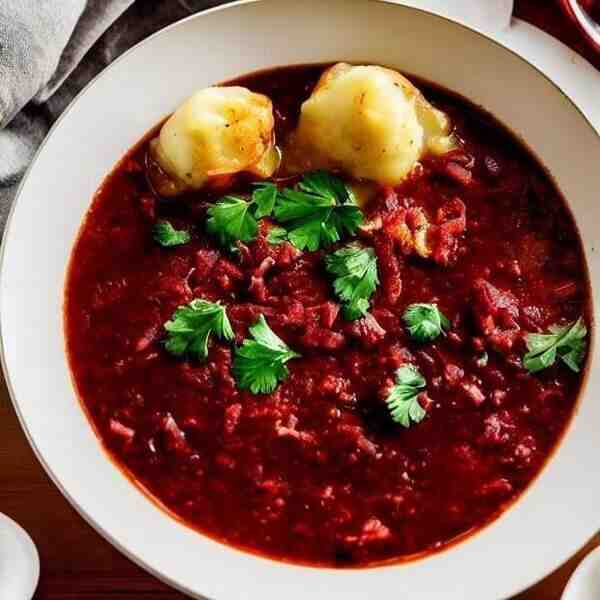 Картофельные пампушки к борщу